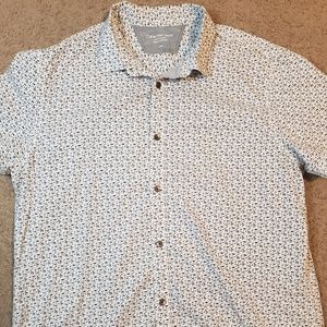 Calvin Klein Jeans Button Up Short Sleeve Medium